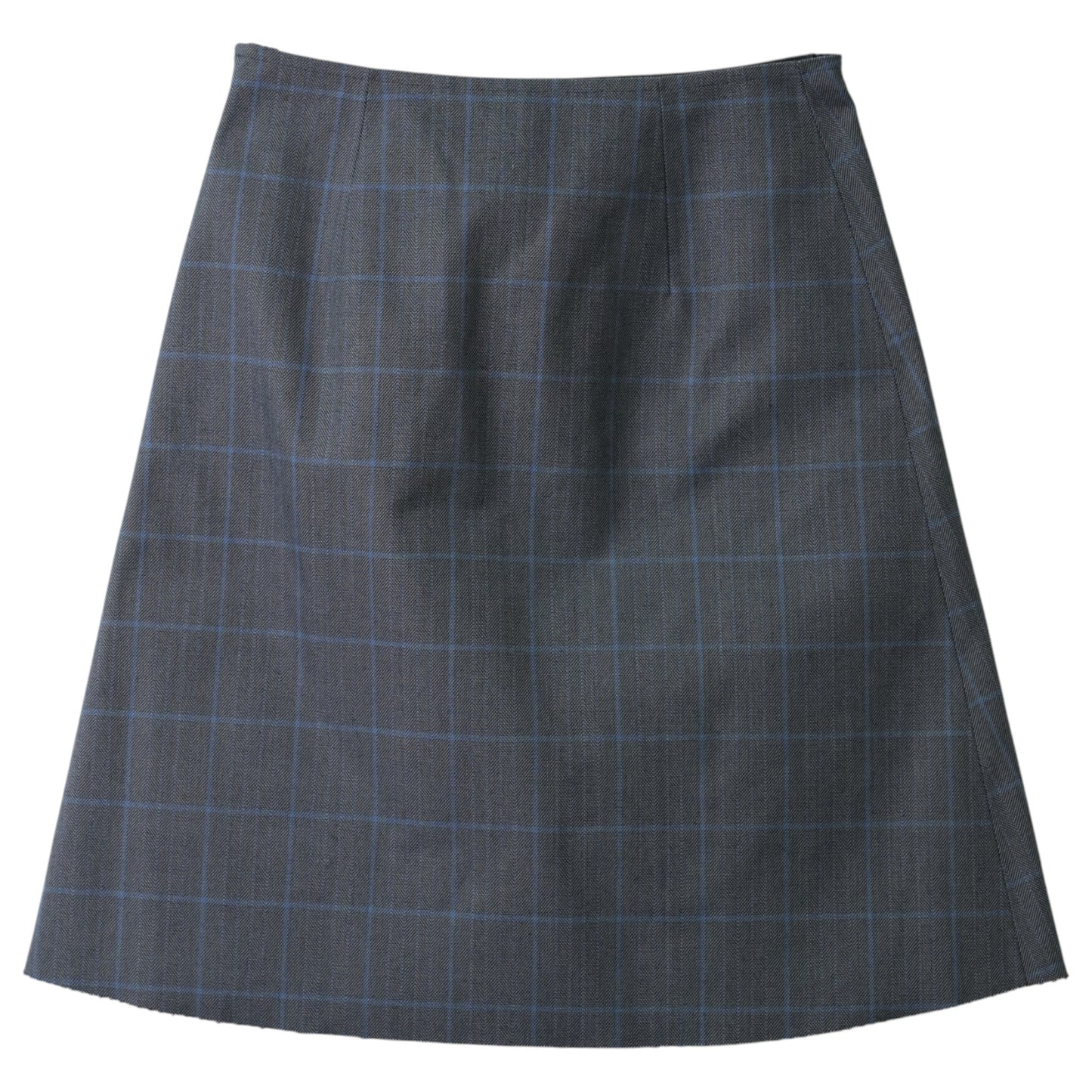 CHECK SKIRT / GREY