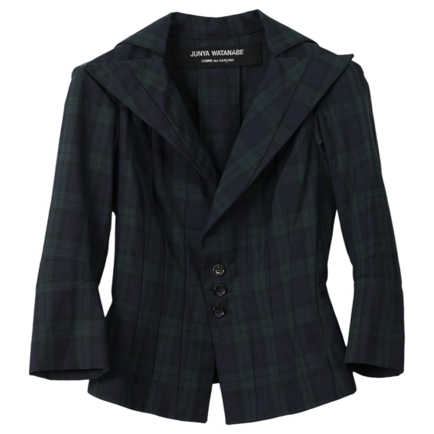 3 BUTTON CHECK JACKET / MULTI