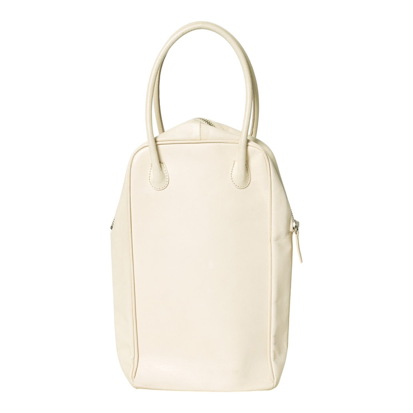 VERTICAL HANDBAG / WHITE