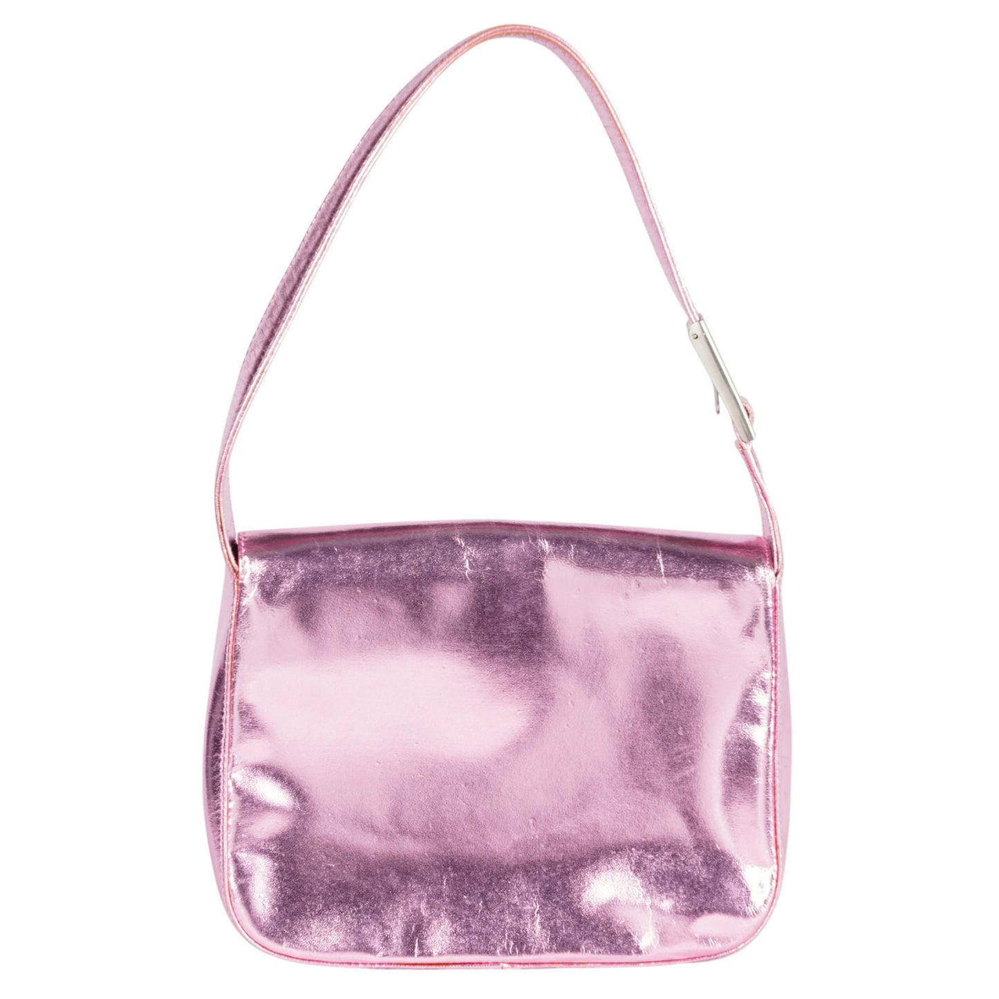 METALLIC HANDBAG / PINK