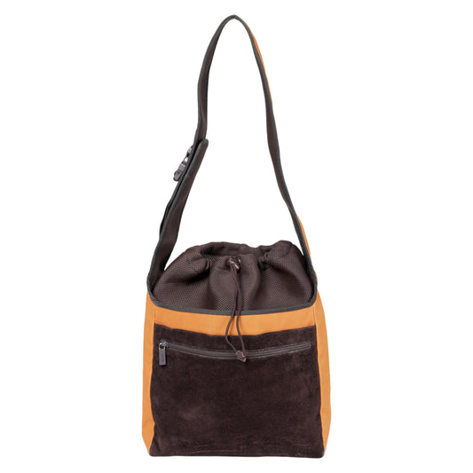 SHOULDER BAG / BROWN&ORANGE