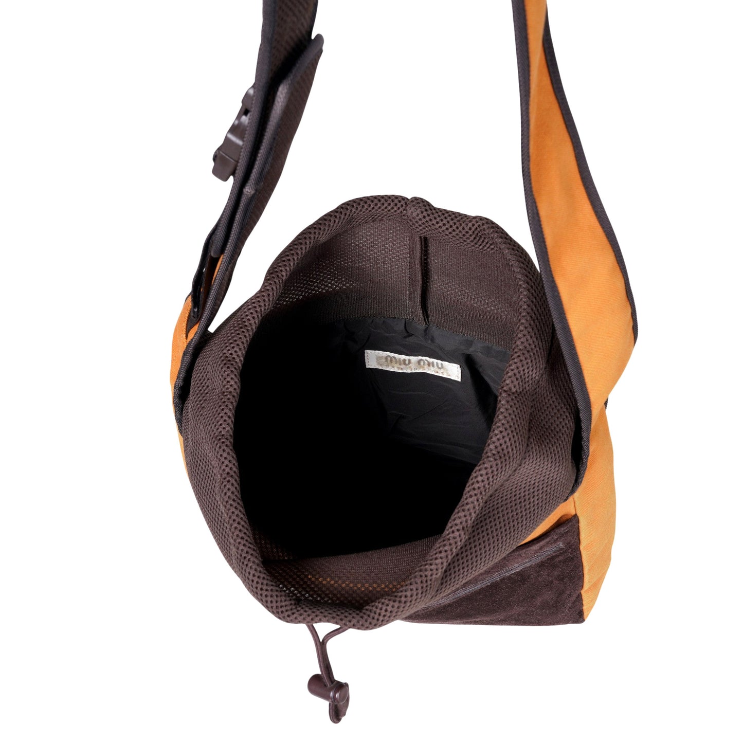 SHOULDER BAG / BROWN&ORANGE