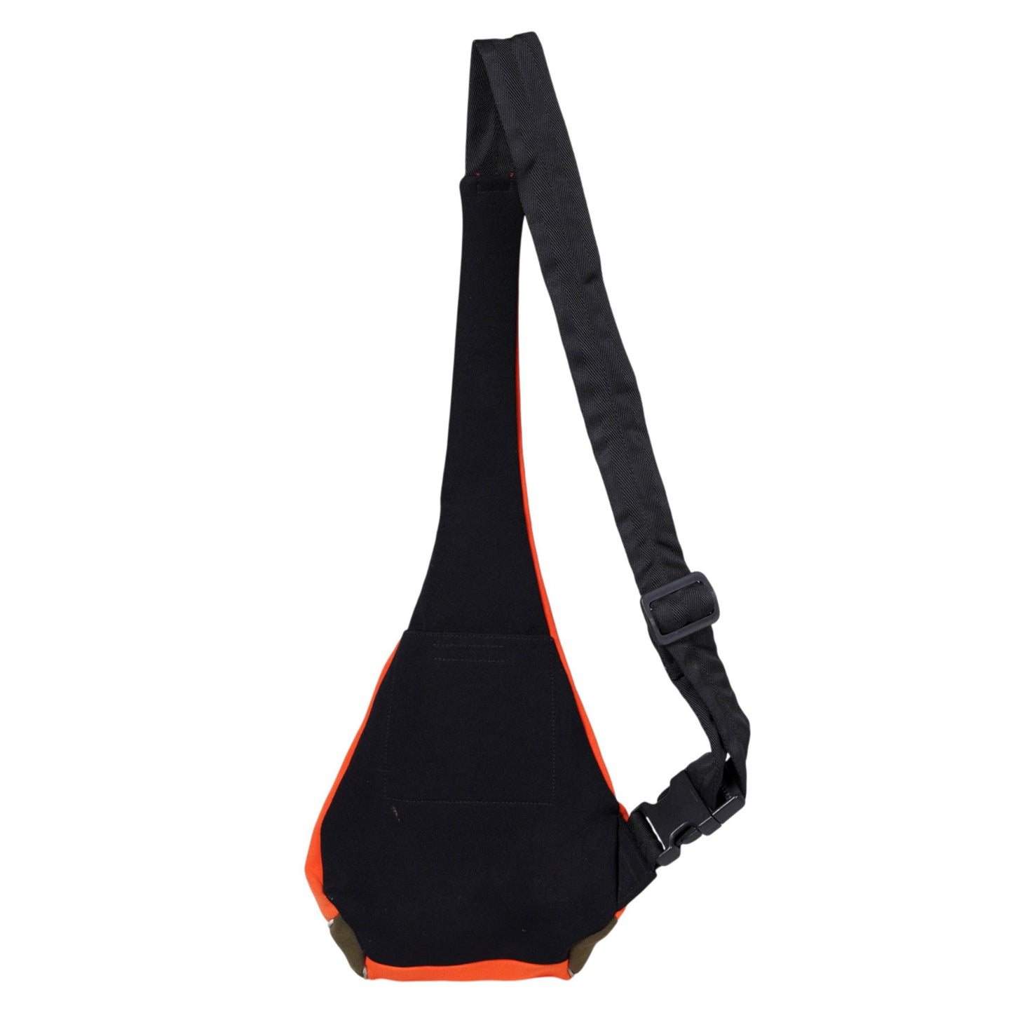 CROSSBODY BAG / ORANGE&KHAKI