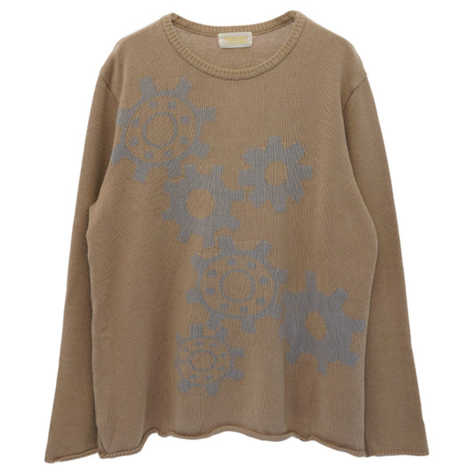 GRAPHIC SWEATER / BEIGE