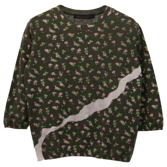 FLOWER PRINT SWEATER / MULTI