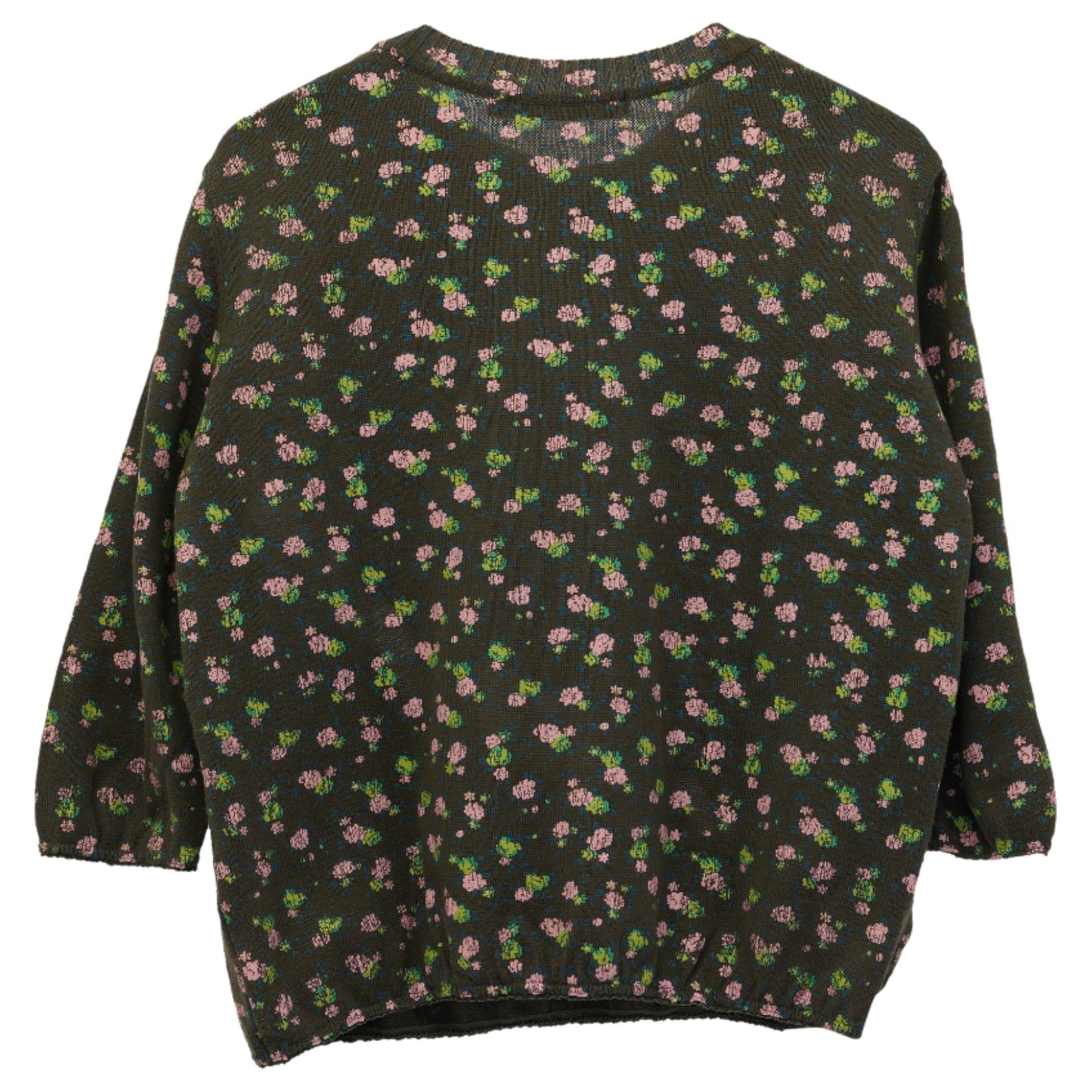 FLOWER PRINT SWEATER / MULTI