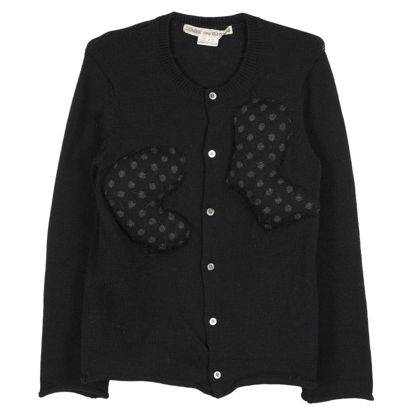BUMP CARDIGAN / BLACK