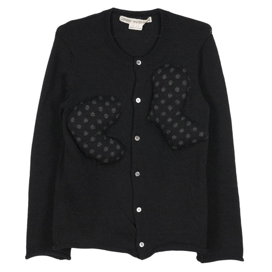 BUMP CARDIGAN / BLACK