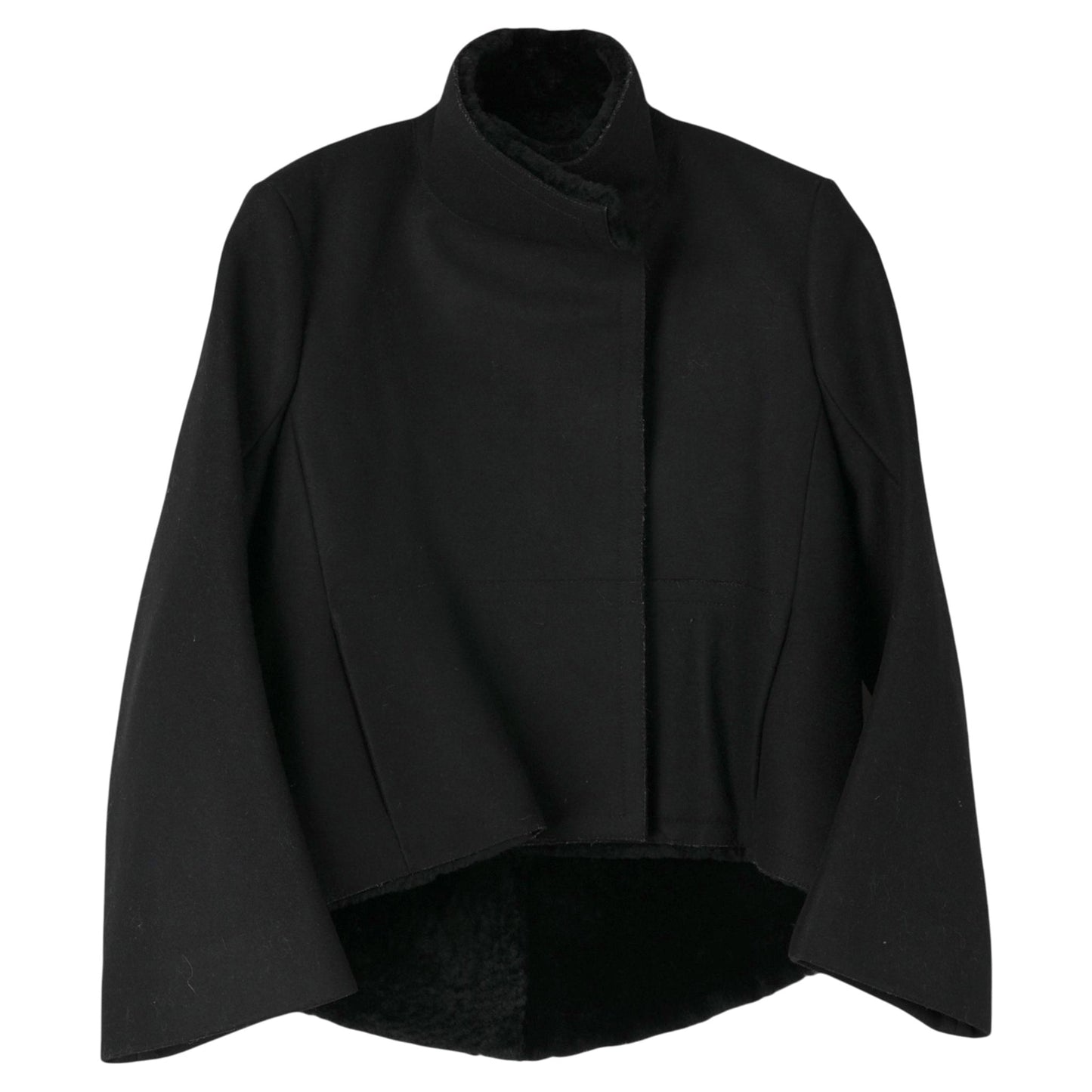 STAND COLLAR JACKET / BLACK