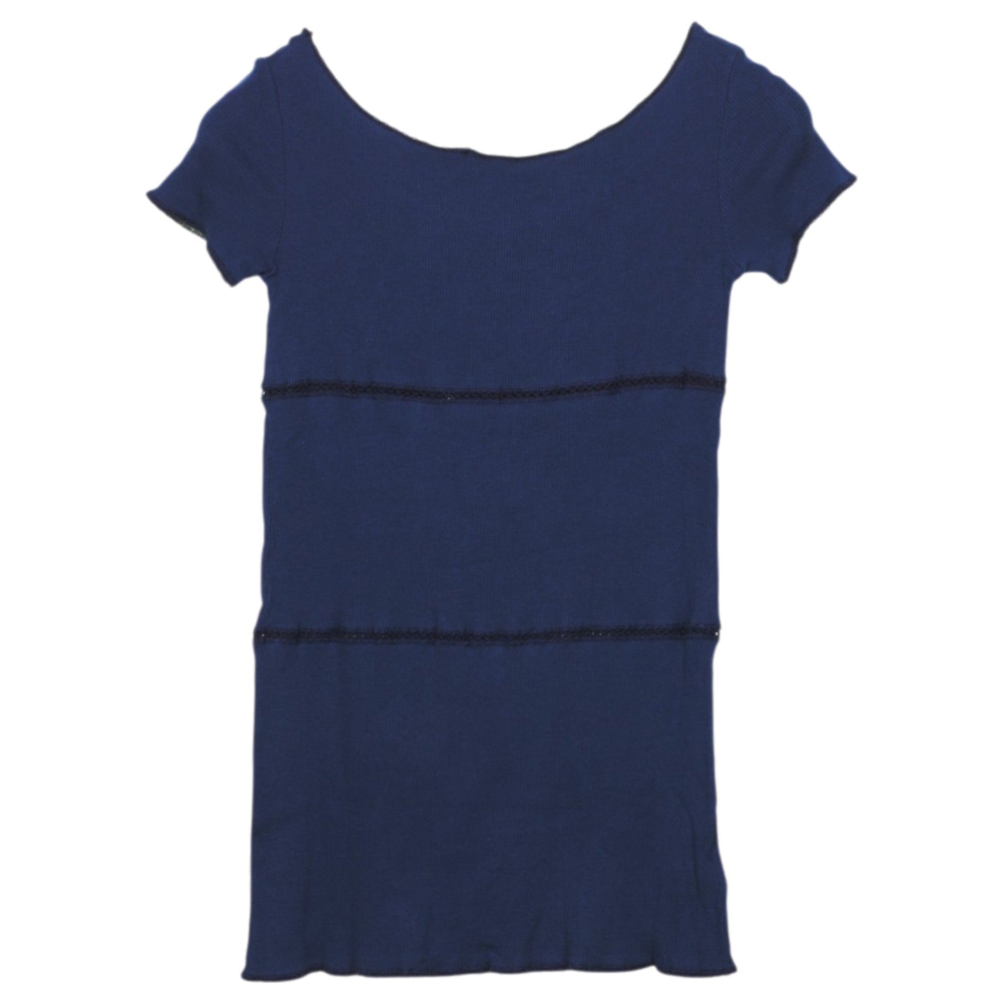 LONG T-SHIRT DRESS / NAVY