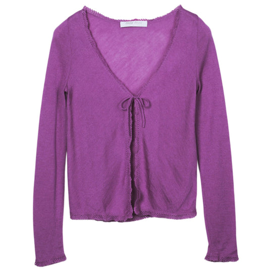 CARDIGAN / PURPLE