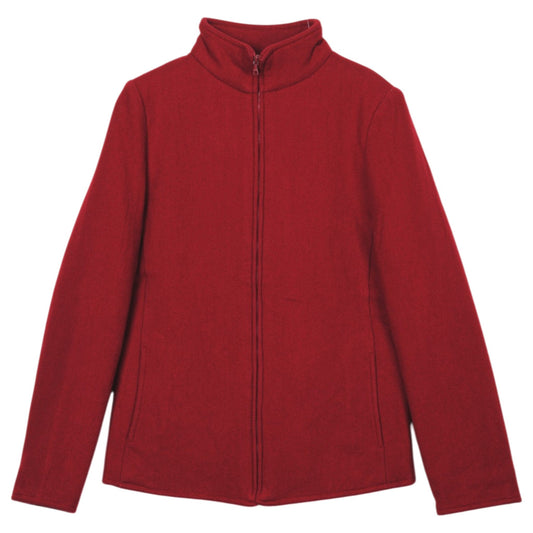 HIGH NECK JACKET / RED