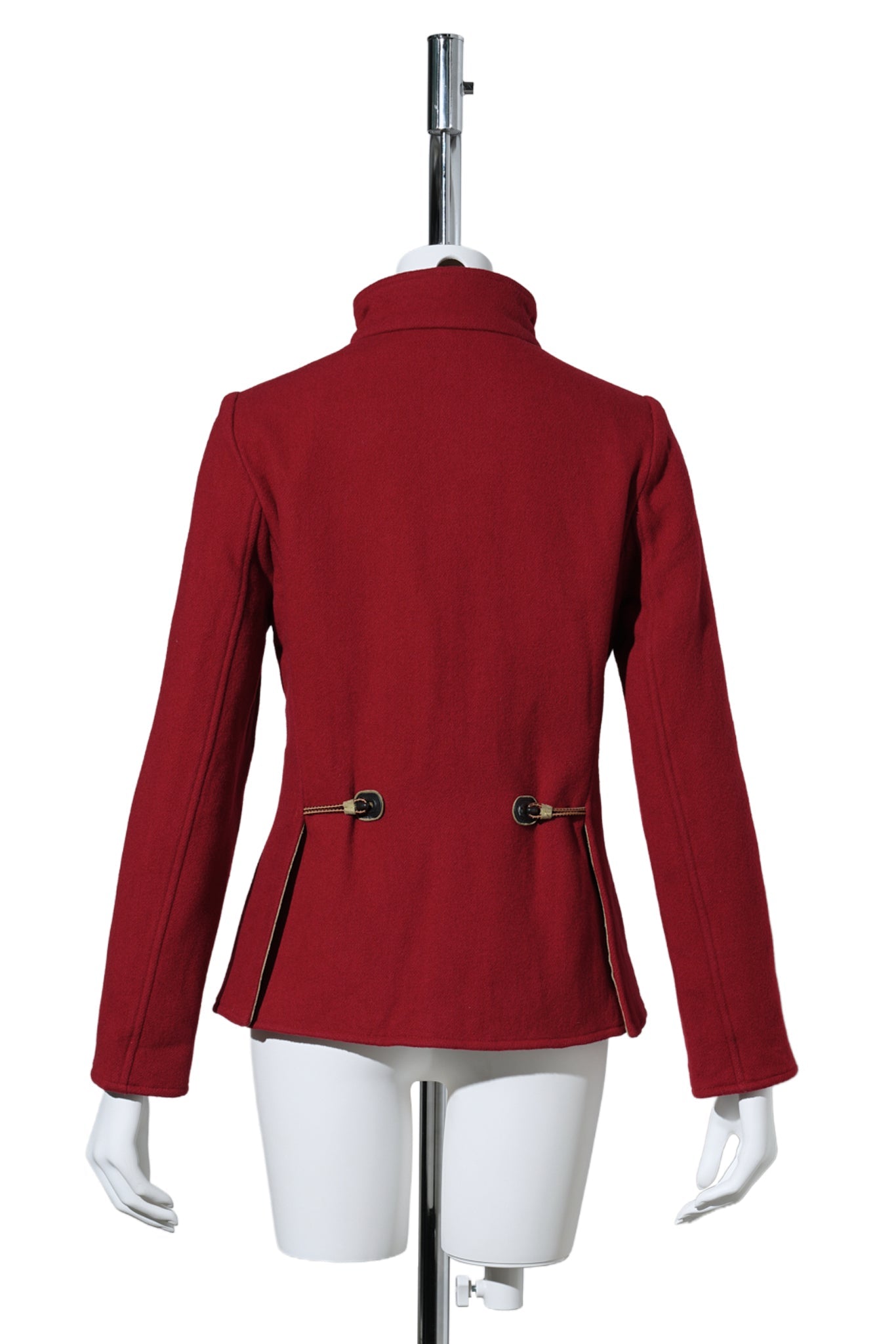 HIGH NECK JACKET / RED