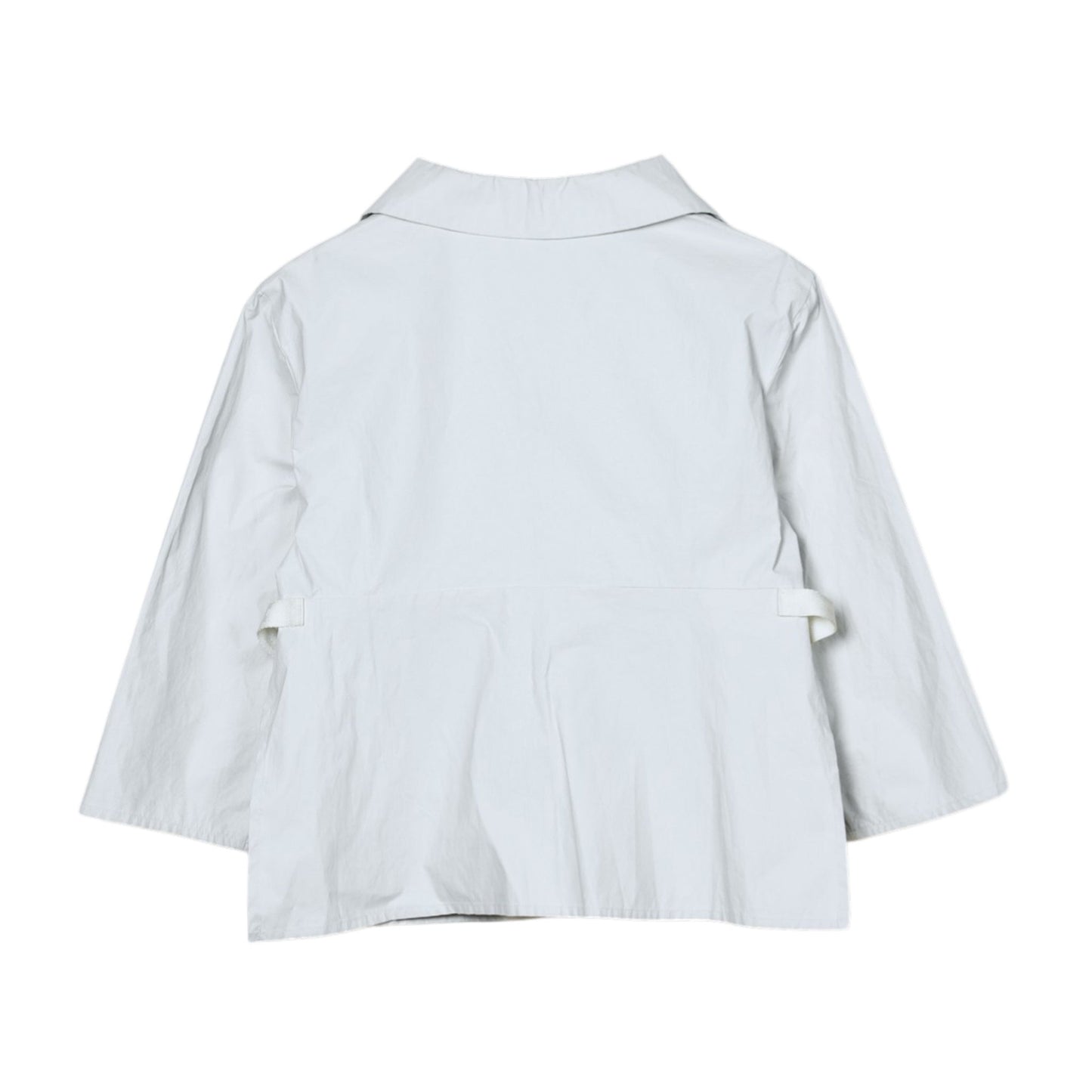 BUCKLED TOP / WHITE