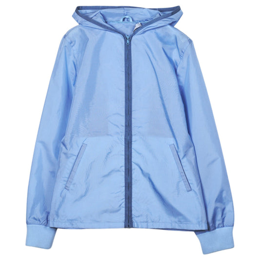 HOODED PARKA / SKY BLUE