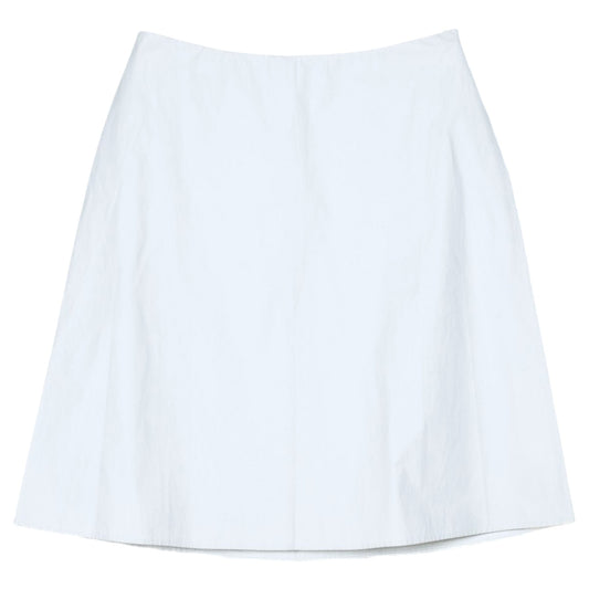 SKIRT WITH BACK POCKET / WHITE