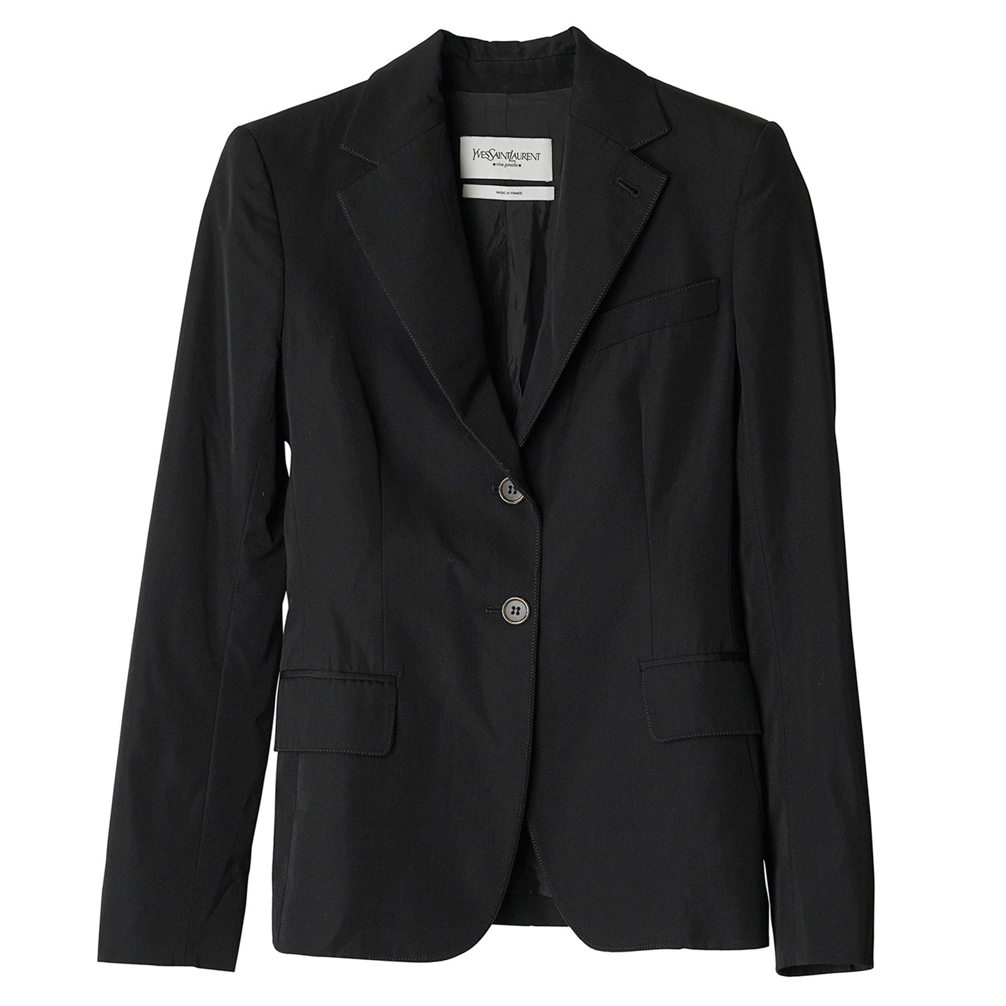 2 BUTTON JACKET / BLACK