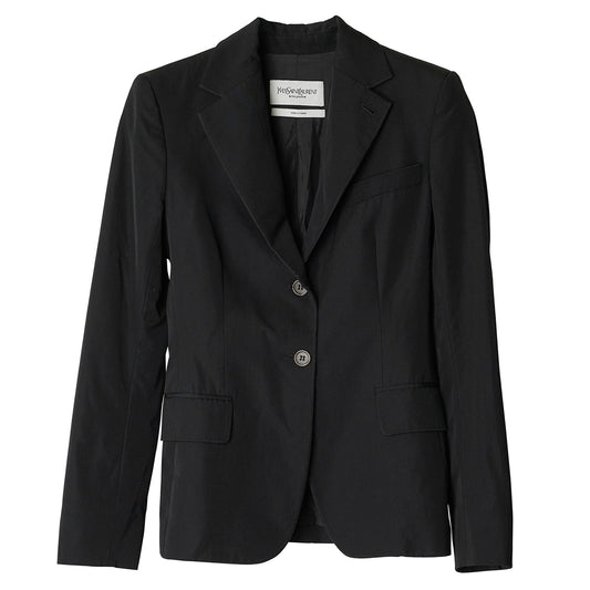 2 BUTTON JACKET / BLACK