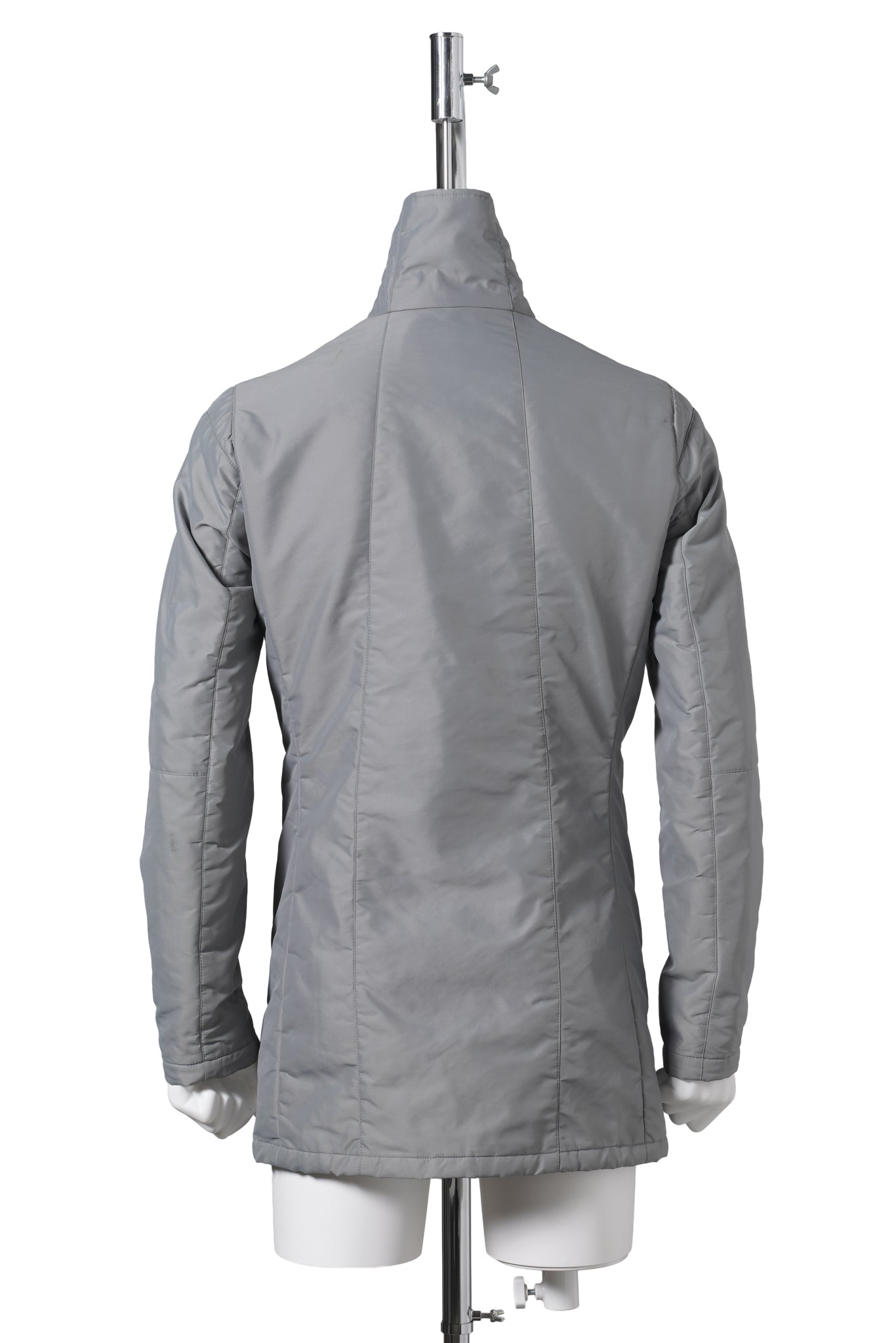 ZIP UP COAT / GREY