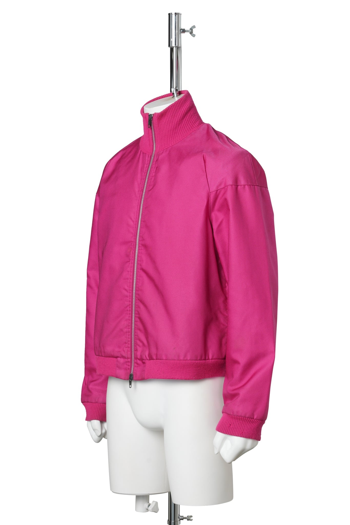 DOUBLE ZIPUP BLOUSON / PINK
