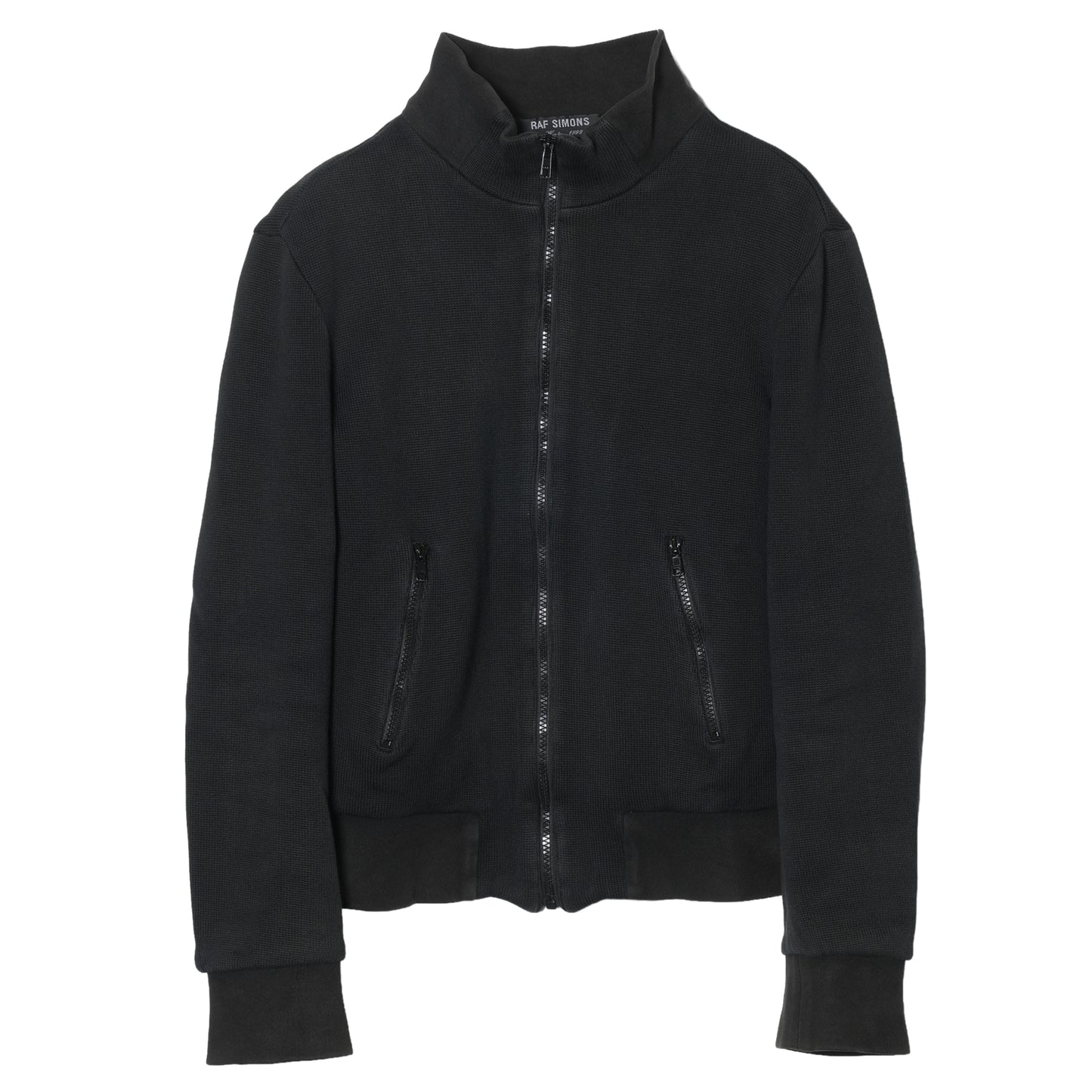 ZIP UP BLOUSON / BLACK