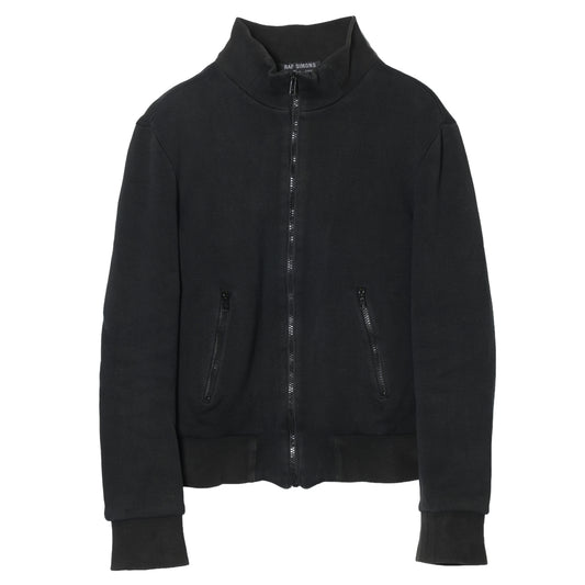 ZIP UP BLOUSON / BLACK