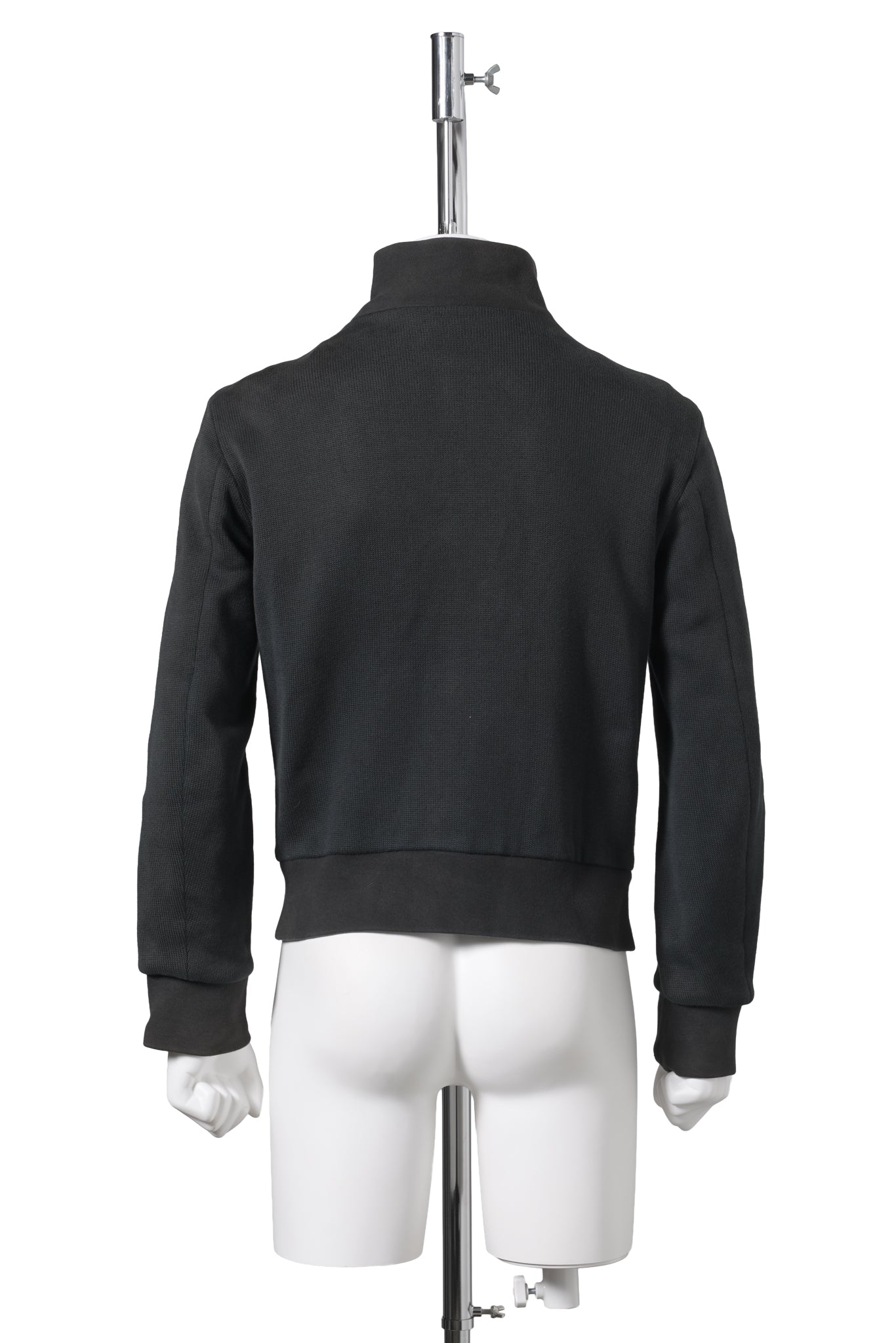 ZIP UP BLOUSON / BLACK