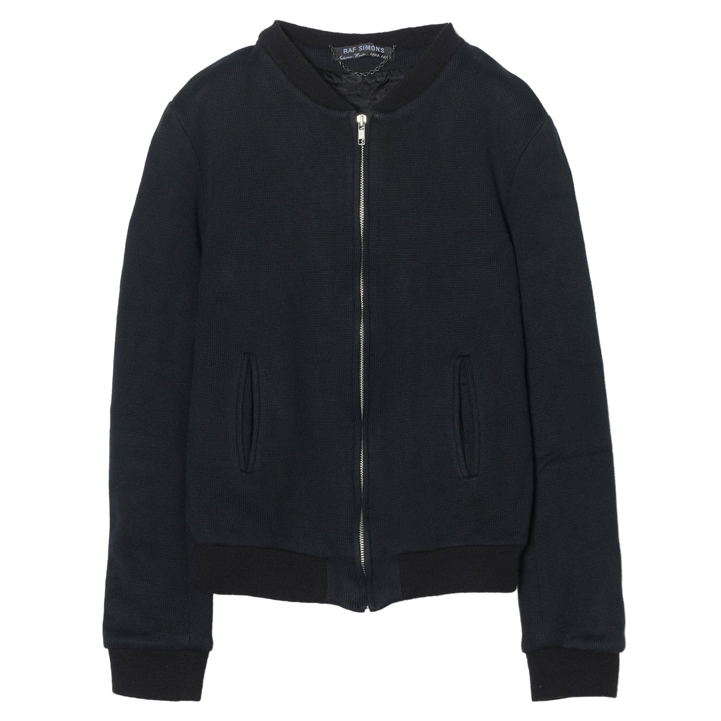 ZIP UP BLOUSON / BLACK