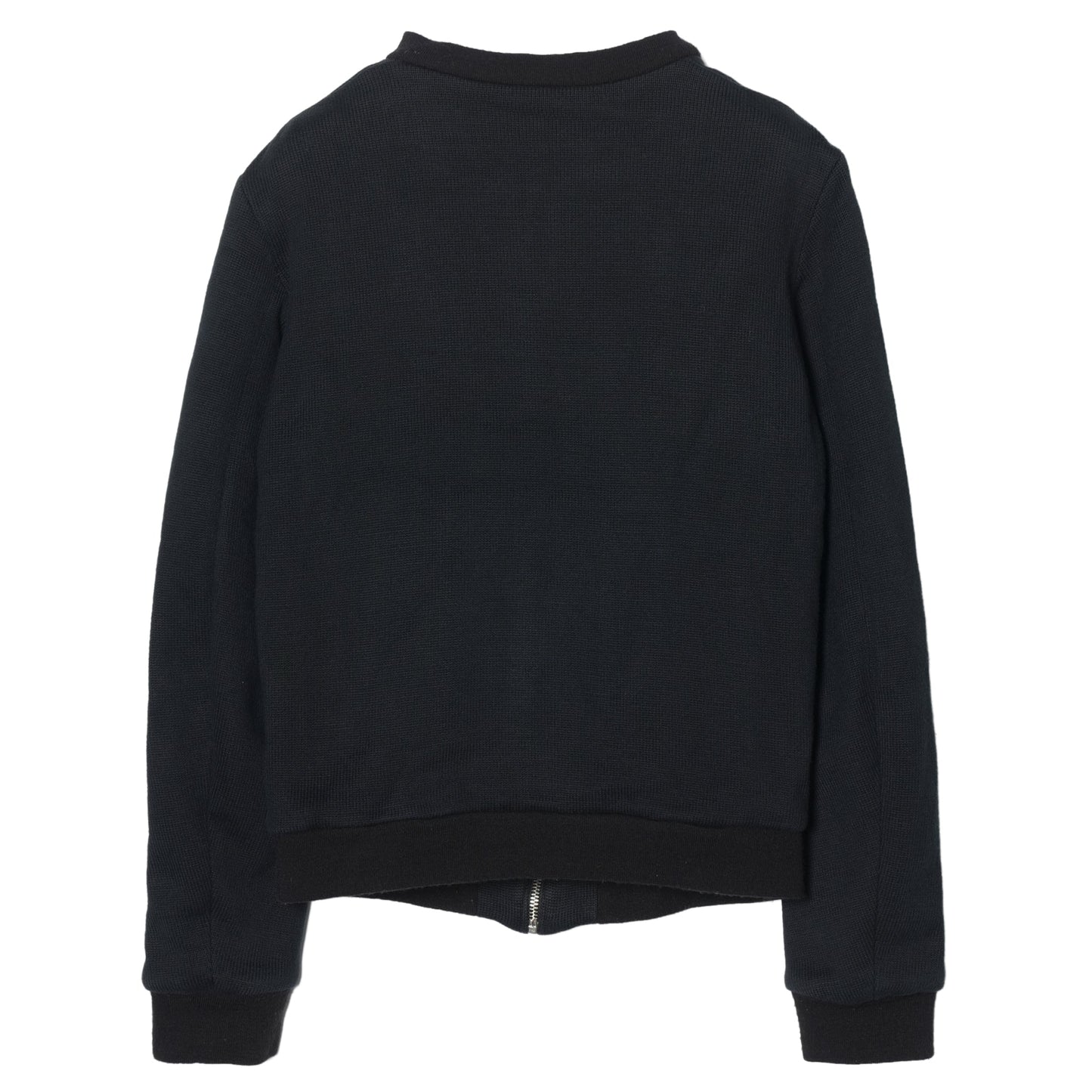ZIP UP BLOUSON / BLACK