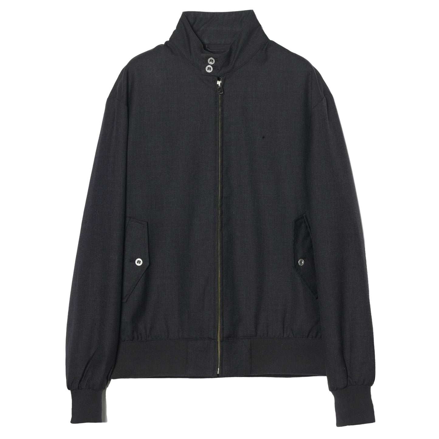 HIGH NECK BLOUSON / CHARCOAL GREY