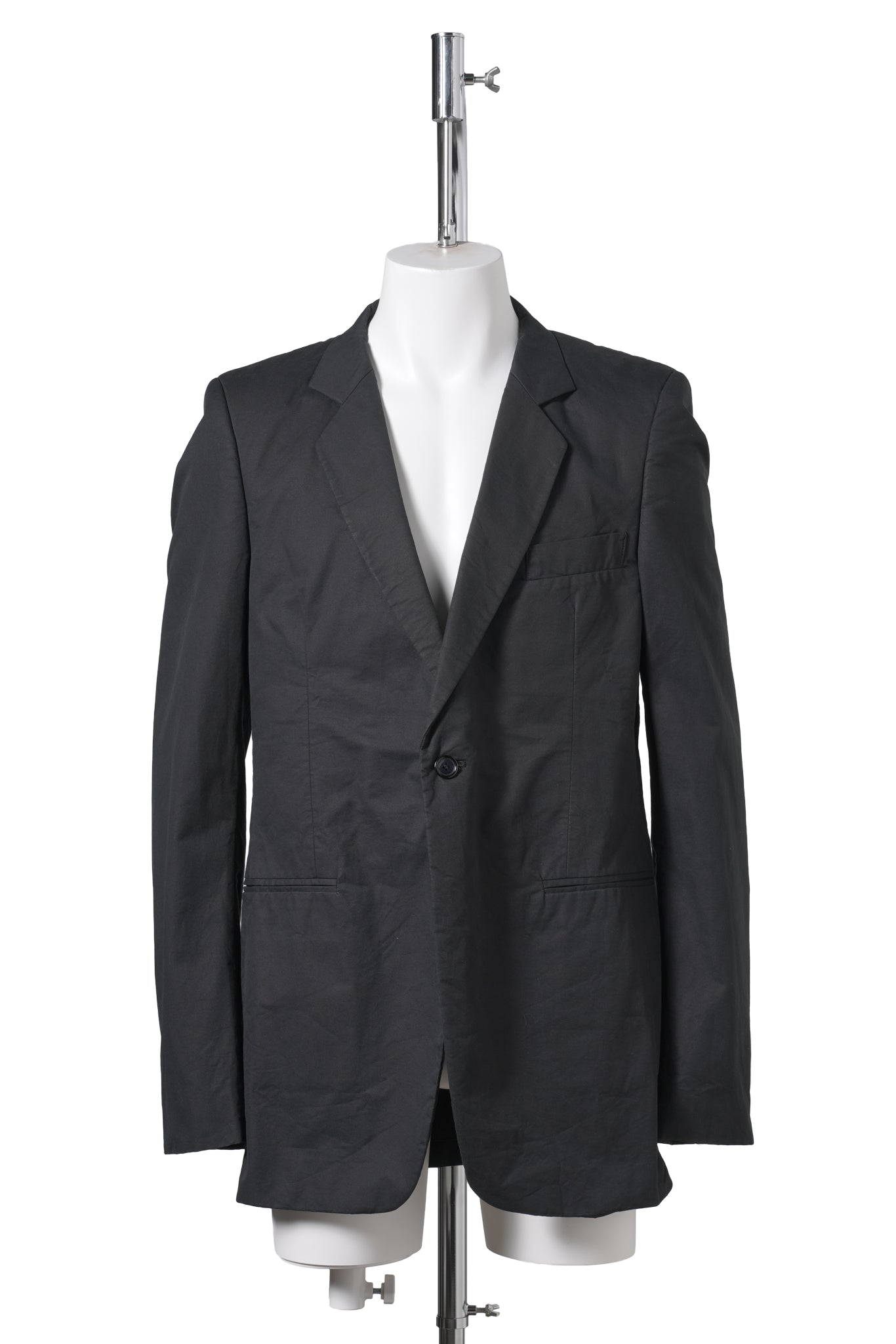 1 BUTTON JACKET / BLACK