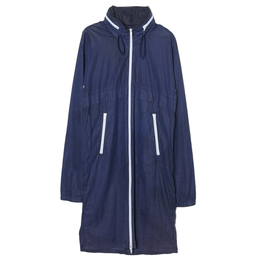 DOUBLE ZIPUP COAT / BLUE