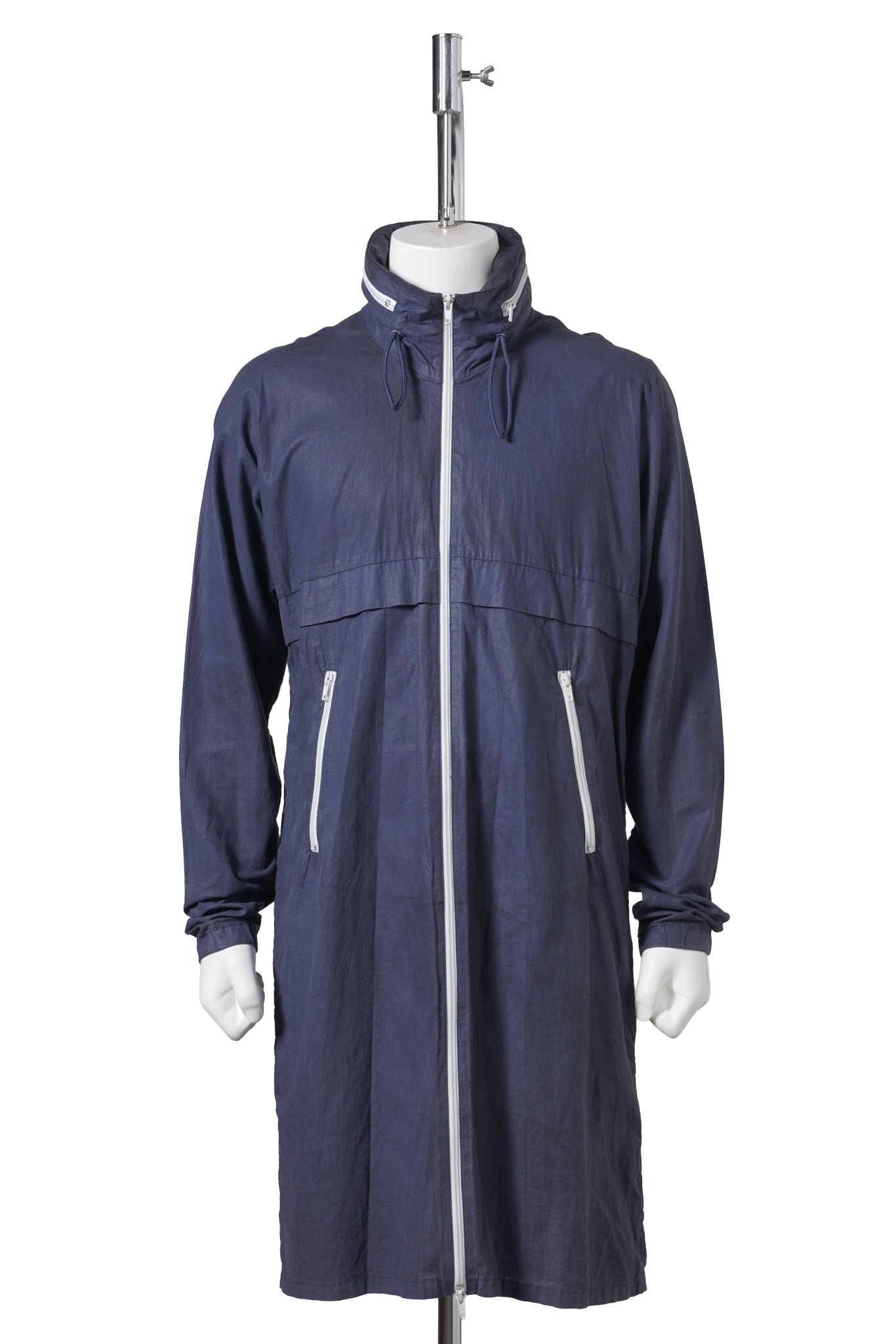DOUBLE ZIPUP COAT / BLUE