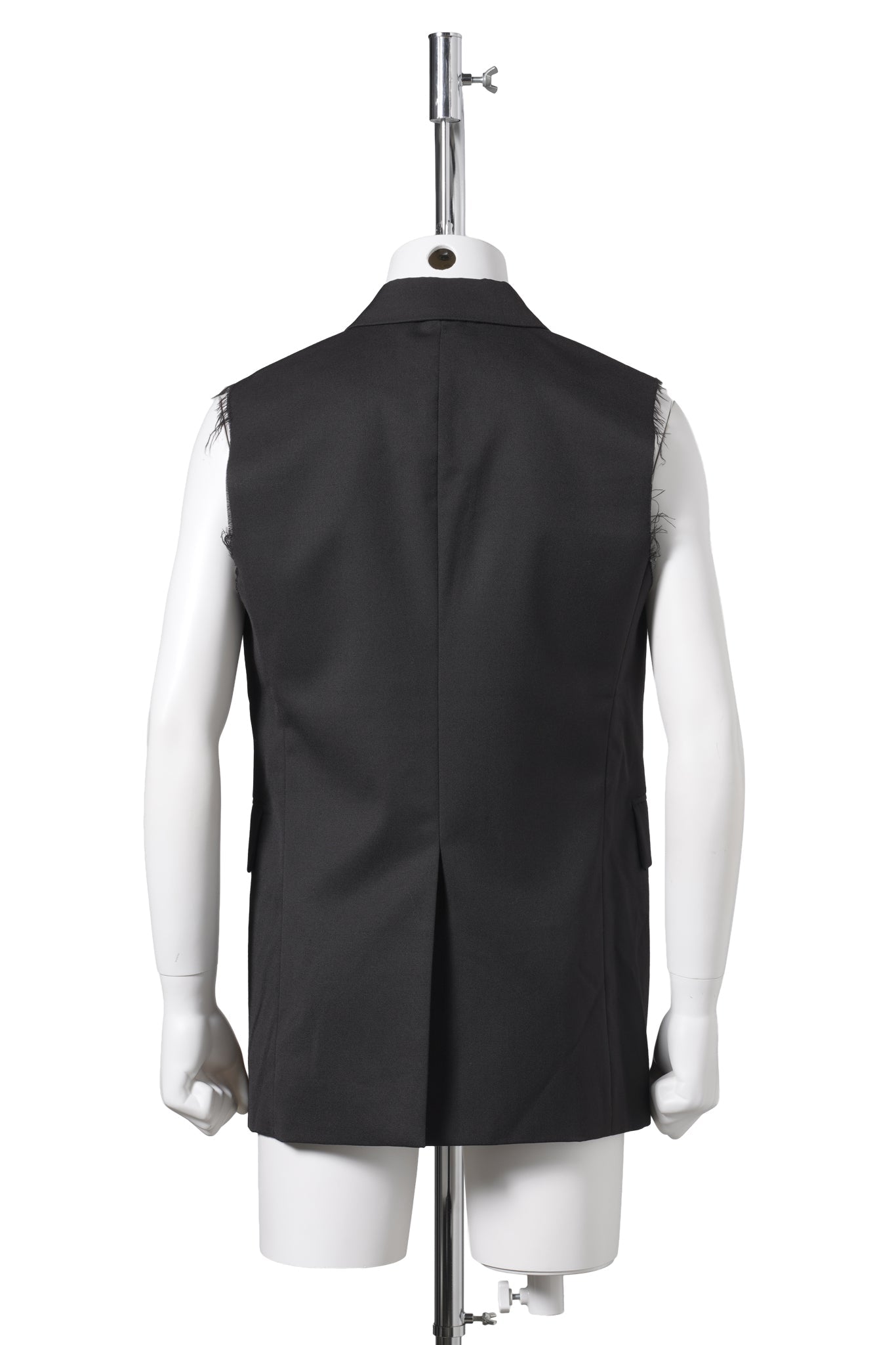 SLEEVELESS JACKET / BLACK