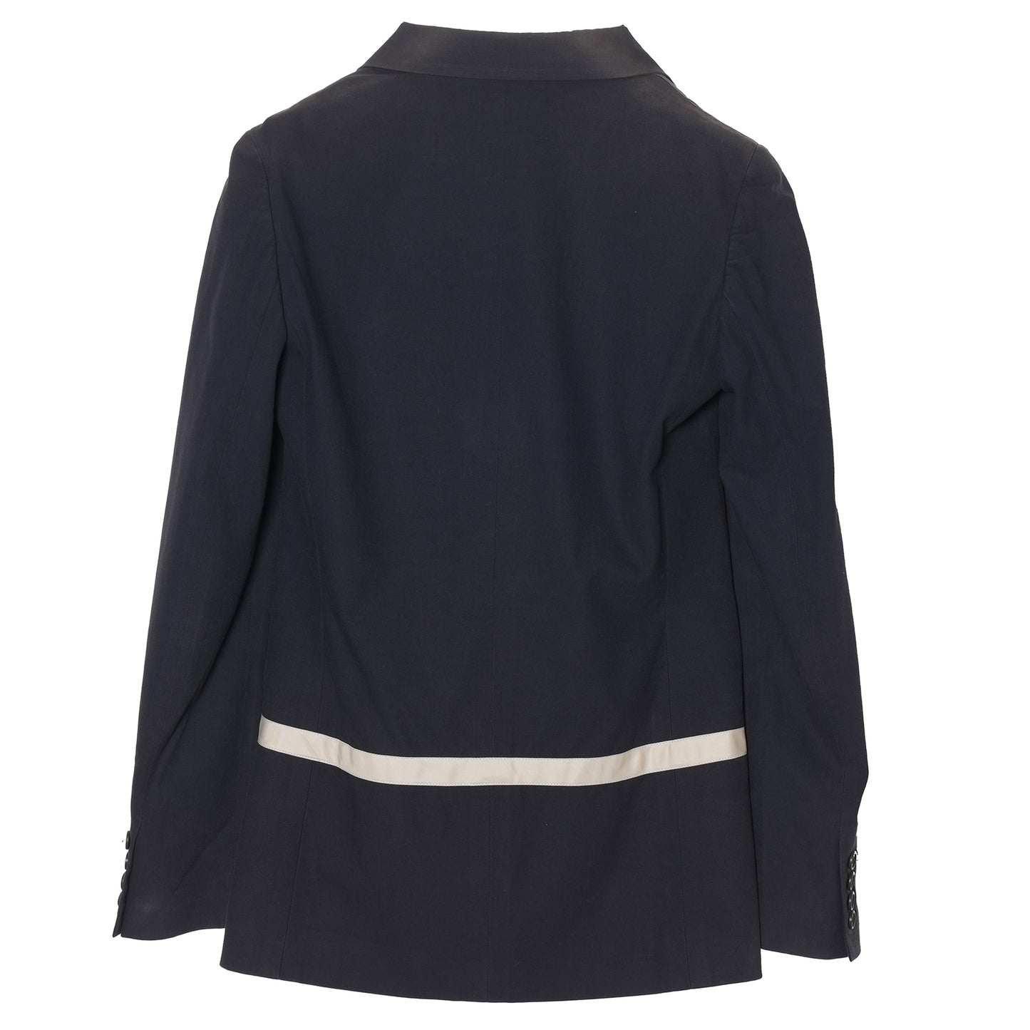 JACKET WITH A STRIPE / BLACK
