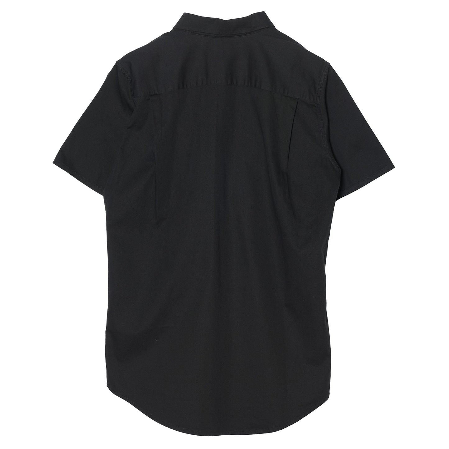 DOUBLE BUTTONED SHIRT / BLACK