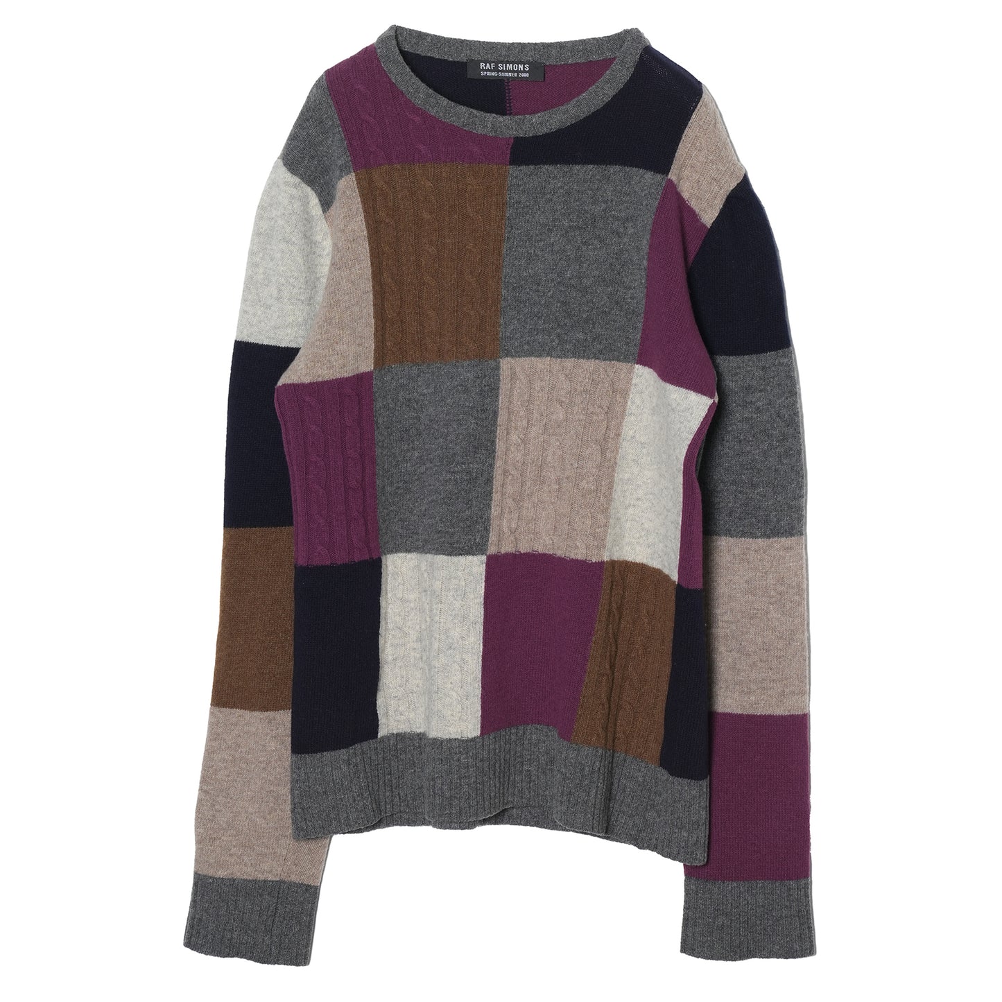 MULTI PANELED SWEATER / MULTI