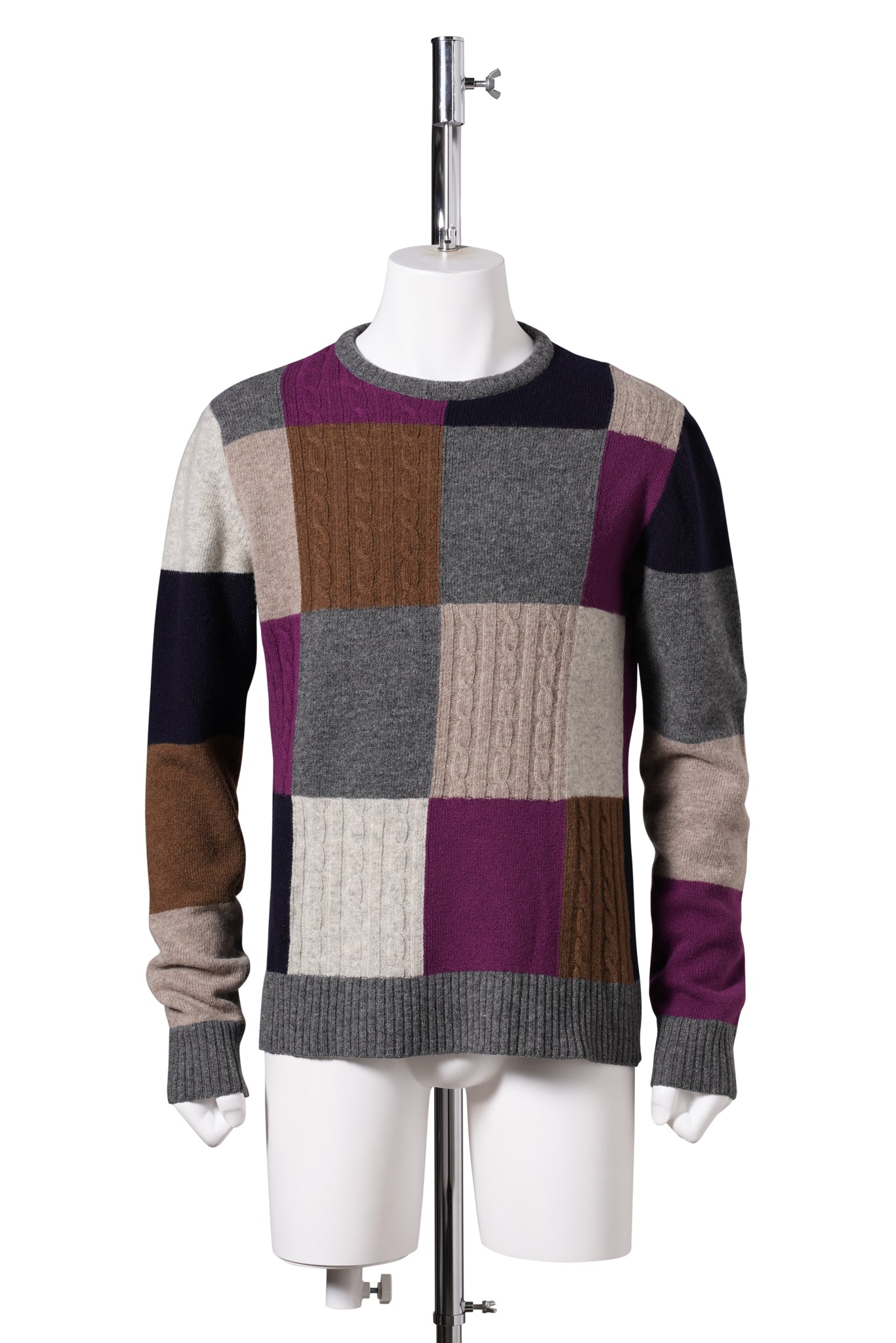 MULTI PANELED SWEATER / MULTI
