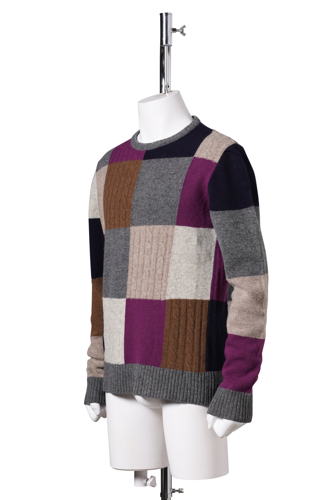 MULTI PANELED SWEATER / MULTI