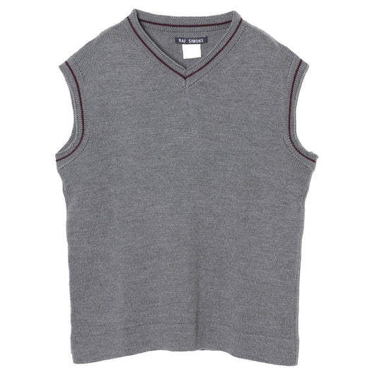 SLEEVELESS SWEATER / GREY