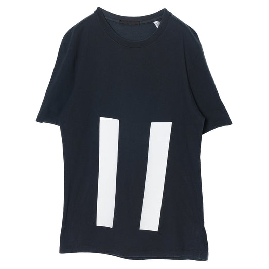 STRIPE GRAPHIC T-SHIRT / BLACK