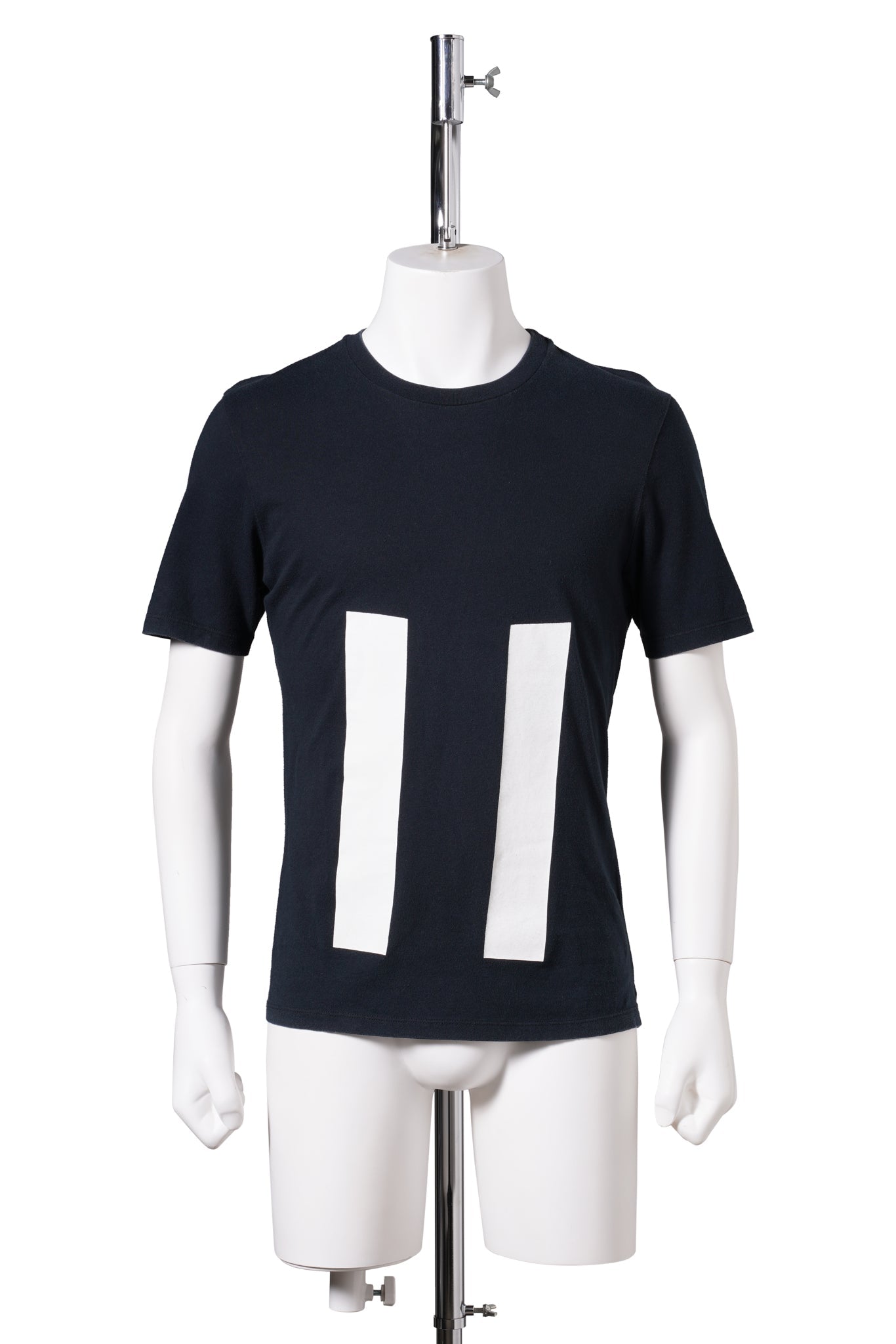 STRIPE GRAPHIC T-SHIRT / BLACK