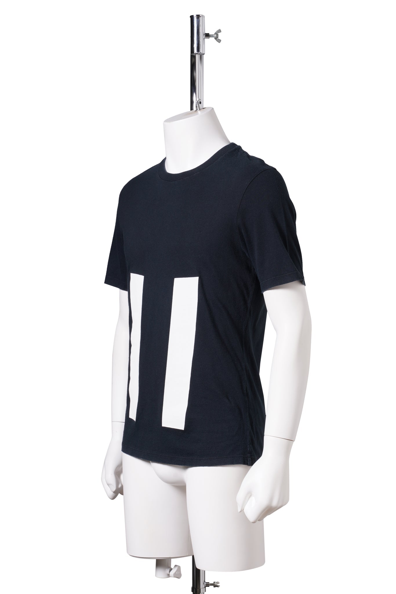 STRIPE GRAPHIC T-SHIRT / BLACK