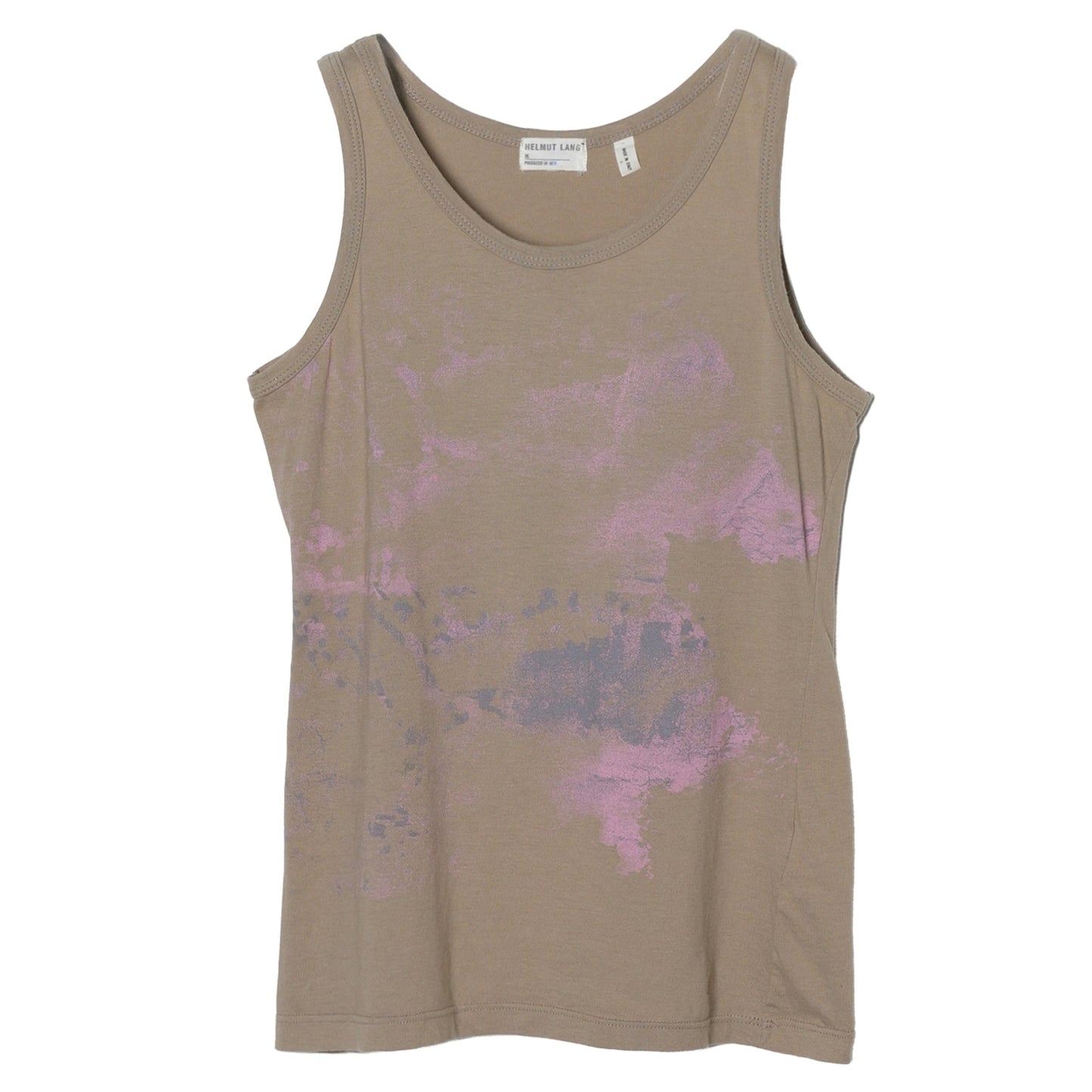 PAINT TANK TOP / BEIGE
