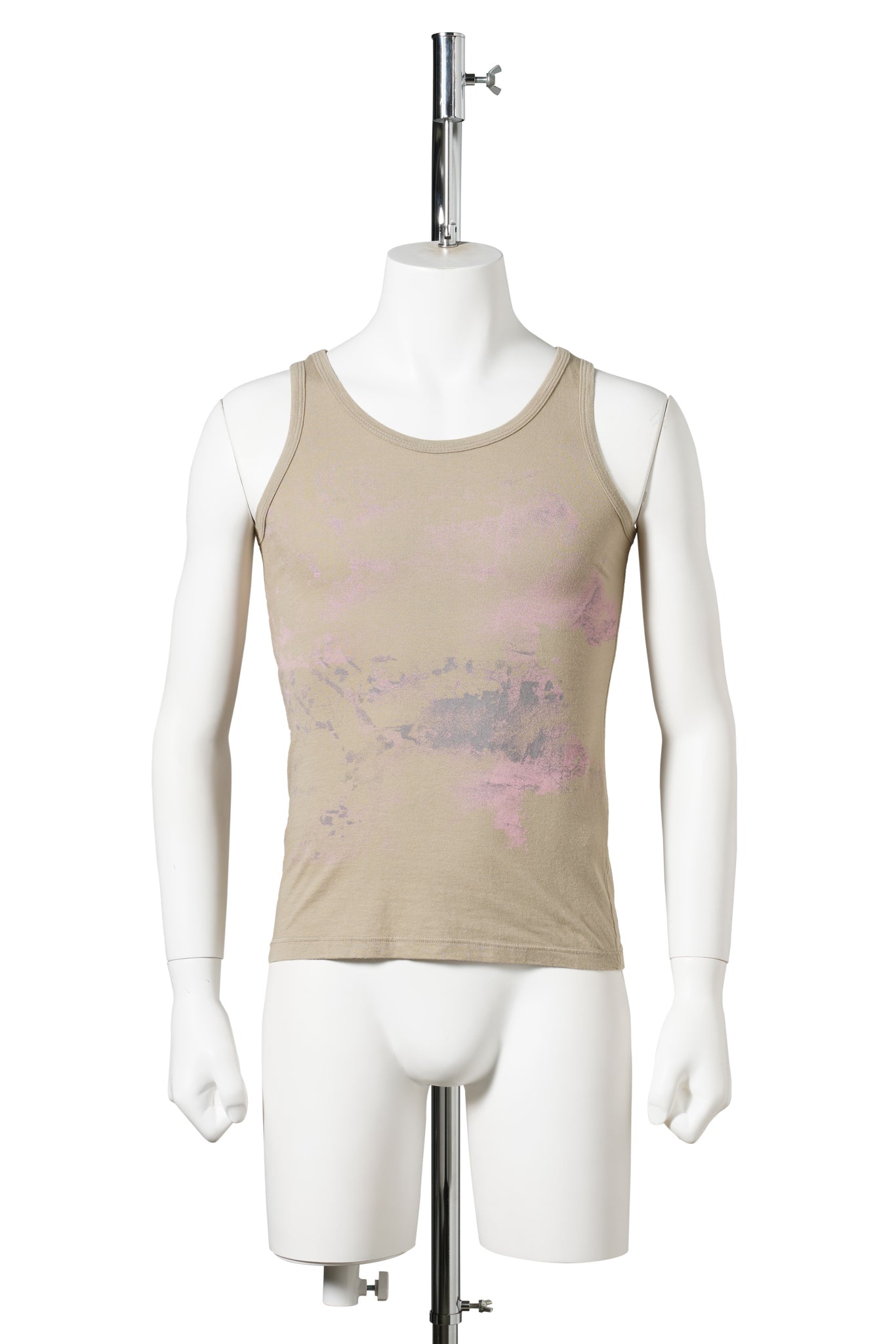 PAINT TANK TOP / BEIGE