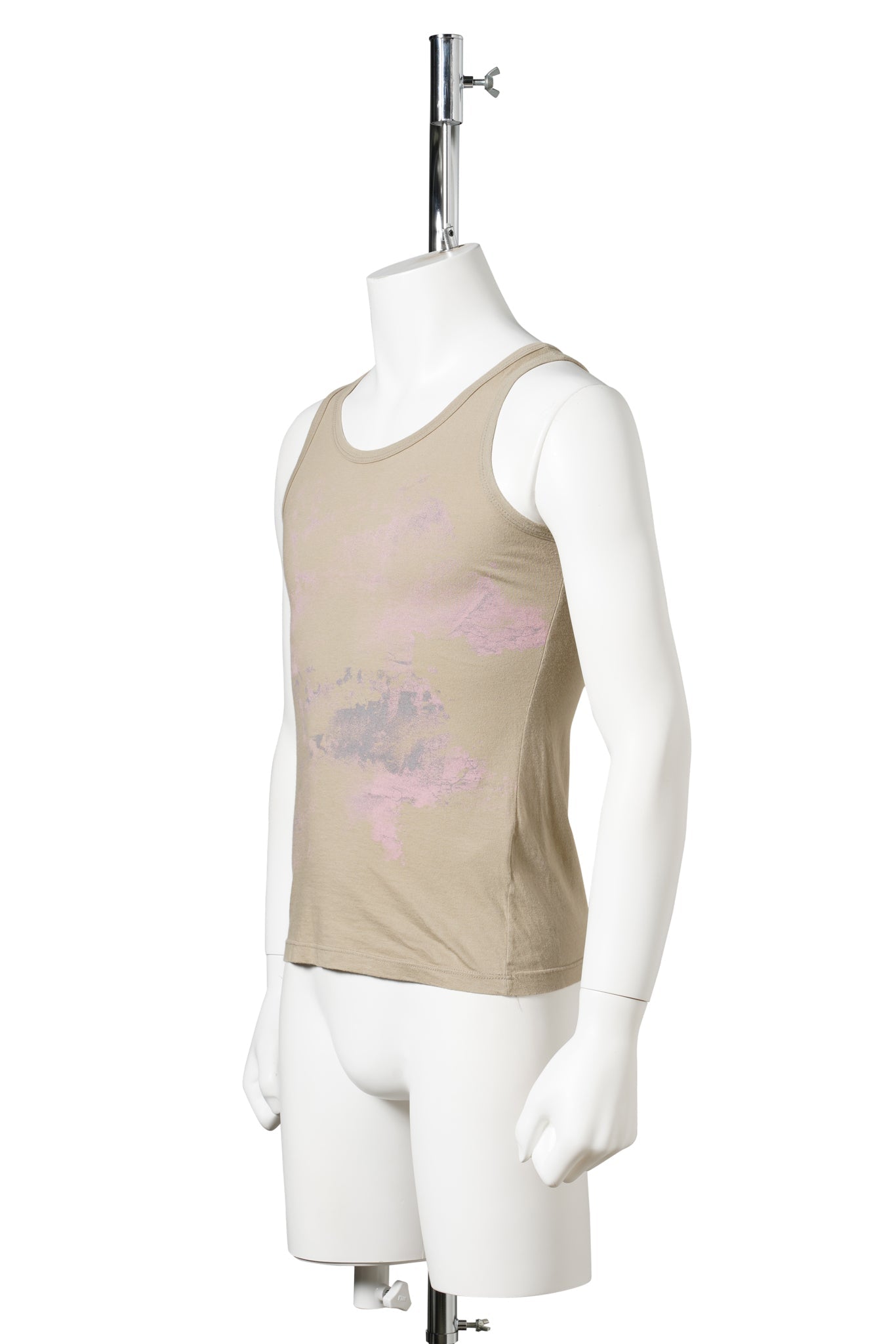 PAINT TANK TOP / BEIGE