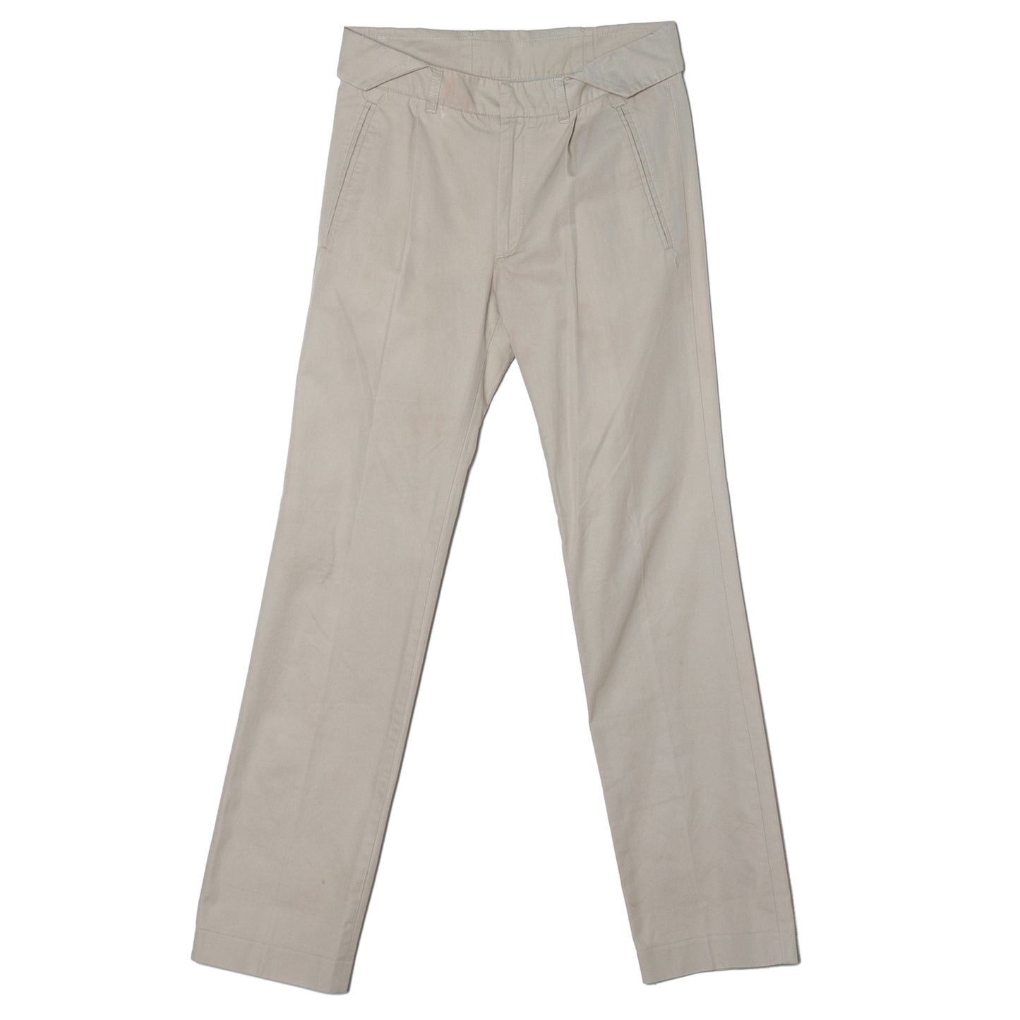 STRAIGHT CHINO PANTS / BEIGE