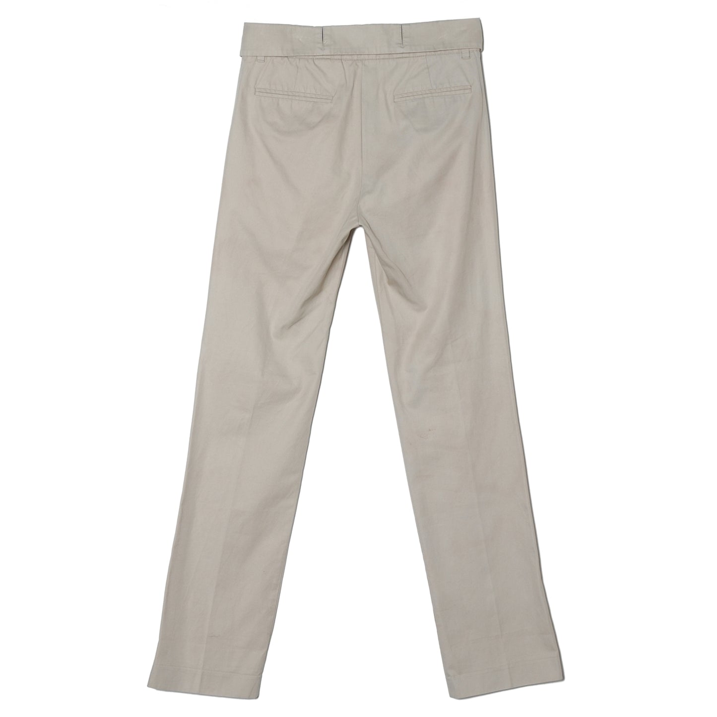 STRAIGHT CHINO PANTS / BEIGE