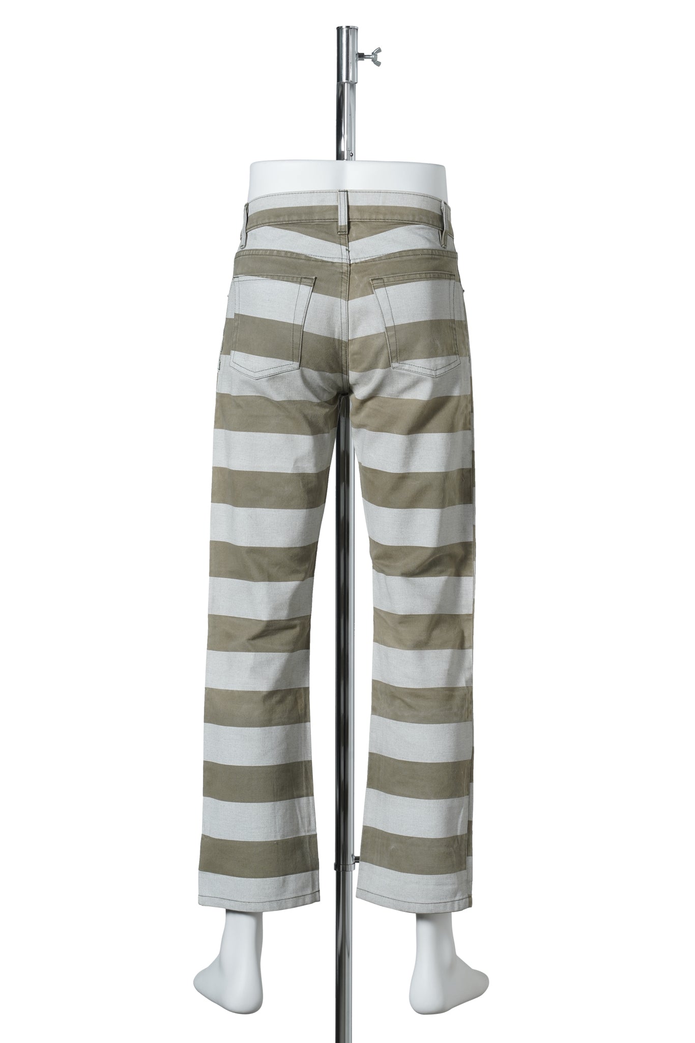 STRIPE PANTS / WHITE&KHAKI