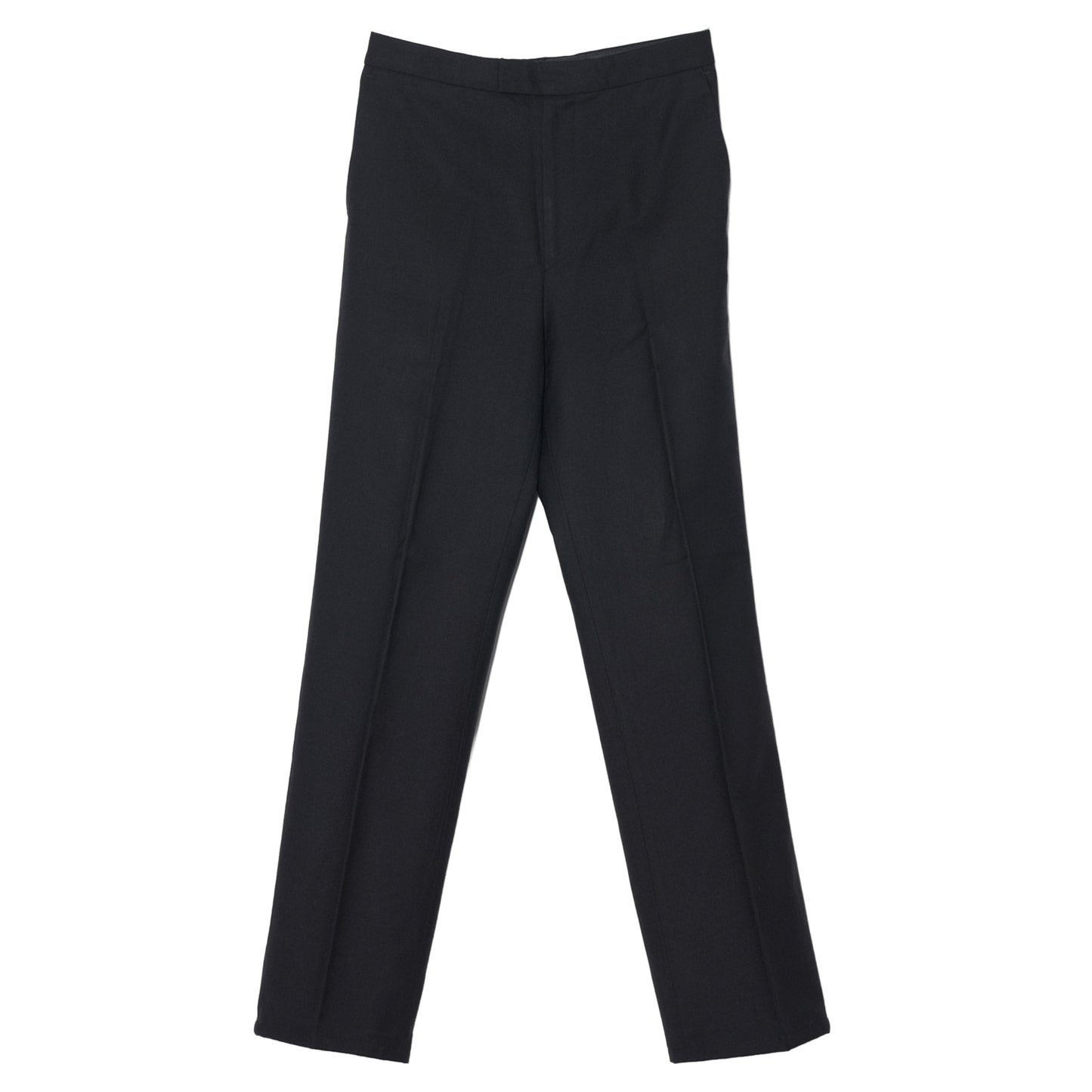 CENTER-PRESSED PANTS / BLACK
